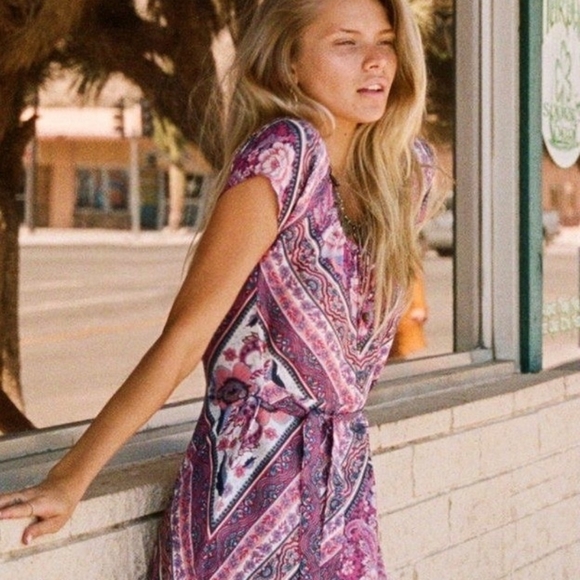 New Arnhem Azalea mini dress pink floral M 10 BNWT - Picture 3 of 16